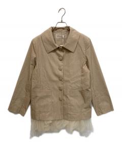中古・古着通販】AMERI (アメリ) UND MOYA SPANGLE TOP アイボリー