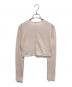 sorin (ソリン) Soft Cotton Mini Cardigan ソフトコットン ミニカーディガン ピンク サイズ:38：6000円