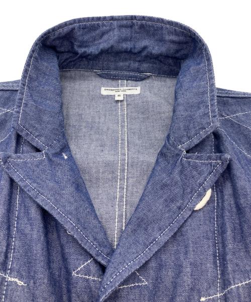 Engineered Garments（エンジニアド ガーメンツ）Engineered Garments (エンジニアド ガーメンツ) ベッドフォードジャケット ダンガリークロス ブルー サイズ:Ｍの古着・服飾アイテム