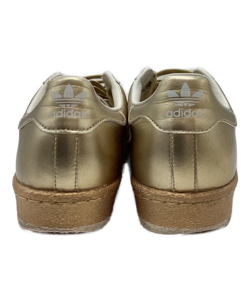 adidas（アディダス）adidas (アディダス) SUPERSTAR 80S METALLIC ローカットスニーカー ゴールド サイズ:26.5の古着・服飾アイテム