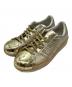 adidas（アディダス）の古着「SUPERSTAR 80S METALLIC ローカットスニーカー」｜ゴールド