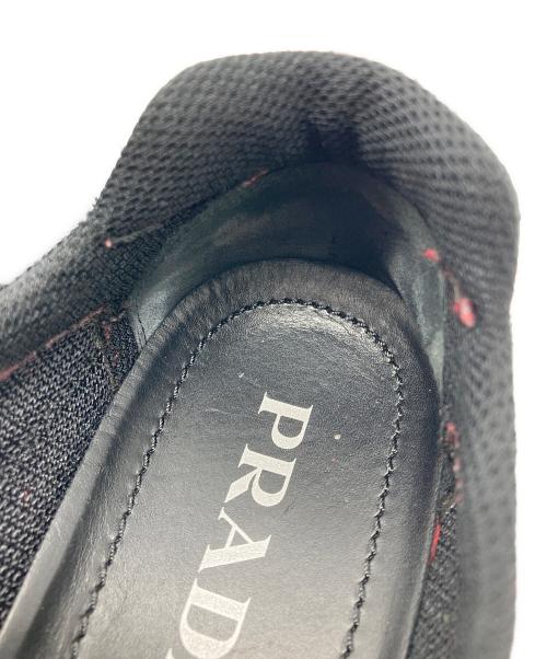 PRADA SPORTS（プラダスポーツ）PRADA SPORTS (プラダスポーツ) ベルクロスニーカー ブラック サイズ:35.5の古着・服飾アイテム