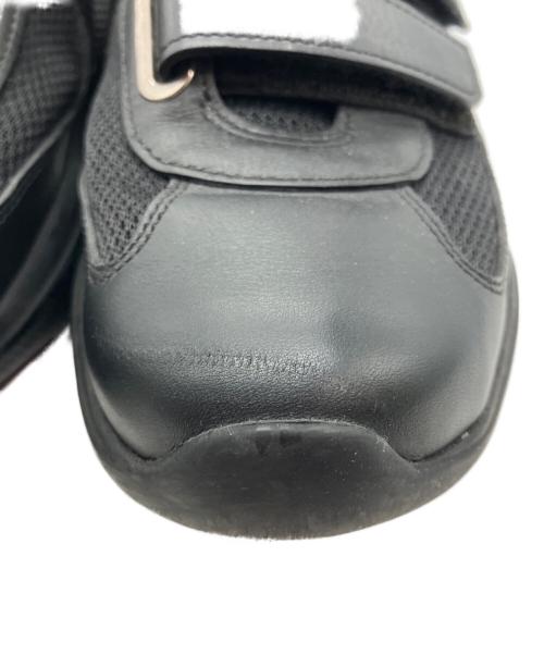 PRADA SPORTS（プラダスポーツ）PRADA SPORTS (プラダスポーツ) ベルクロスニーカー ブラック サイズ:35.5の古着・服飾アイテム