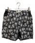 charbon（シャルボン）の古着「FLOWER 7 POCKETS RACING SHORTS ハーフパンツ」｜ホワイト×ブラック