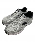 NEW BALANCEニューバランス）の古着「ローカットスニーカー」｜ホワイト×シルバー