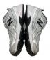 中古・古着 NEW BALANCE (ニューバランス) ローカットスニーカー ホワイト×シルバー サイズ:28：7000円
