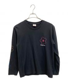 SUPREME（シュプリーム）の古着「17SS FLOWER BEEN L/S TEE」｜ブラック