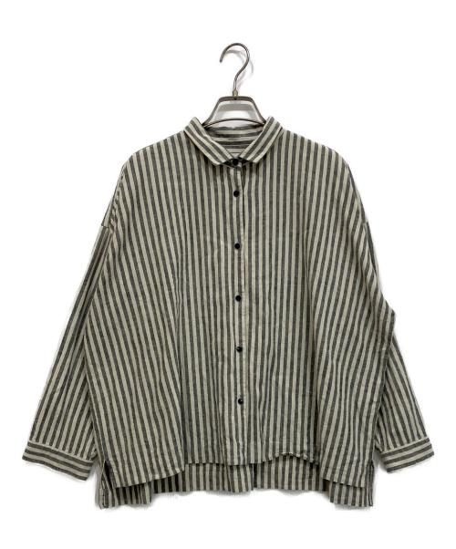 HUIS（ハウス）huis (ハウス) シャツ グレー サイズ:freeの古着・服飾アイテム