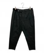 Graphpaperグラフペーパー）の古着「Stretch Typewriter Cook Pants イージーパンツ」｜ブラック