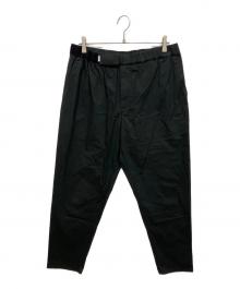 Graphpaper（グラフペーパー）の古着「Stretch Typewriter Cook Pants イージーパンツ」｜ブラック