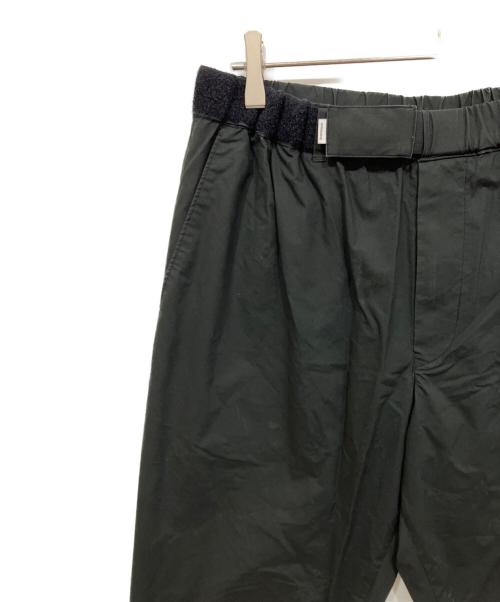 Graphpaper（グラフペーパー）Graphpaper (グラフペーパー) Stretch Typewriter Cook Pants イージーパンツ ブラック サイズ:Fの古着・服飾アイテム