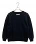 BURBERRY (バーバリー) 22SS ディアグラフィック コットンスウェットシャツ ブラック サイズ:M：18000円