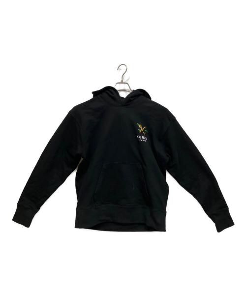 KENZO（ケンゾー）KENZO (ケンゾー) Tiger Tail Oversized Hoodie ブラック サイズ:Sの古着・服飾アイテム