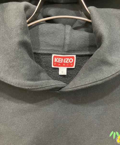 KENZO（ケンゾー）KENZO (ケンゾー) Tiger Tail Oversized Hoodie ブラック サイズ:Sの古着・服飾アイテム