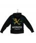 KENZO (ケンゾー) Tiger Tail Oversized Hoodie ブラック サイズ:S：12000円