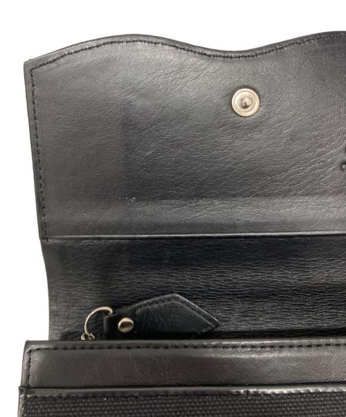 Vivienne Westwood（ヴィヴィアンウエストウッド）Vivienne Westwood (ヴィヴィアンウエストウッド) ライジングオーブ二つ折り財布 ブラックの古着・服飾アイテム