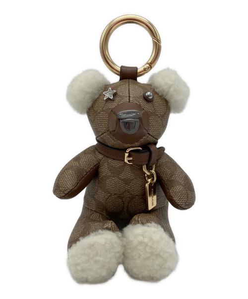 COACH（コーチ）COACH (コーチ) シグネチャーテディベアキーホルダー ブラウンの古着・服飾アイテム