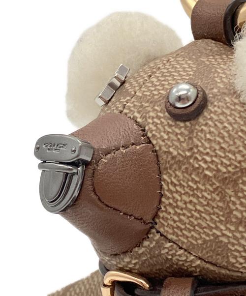 COACH（コーチ）COACH (コーチ) シグネチャーテディベアキーホルダー ブラウンの古着・服飾アイテム