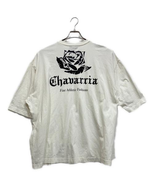 adidas（アディダス）adidas (アディダス) WILLY CHAVARRIA (ウィリーチャバリア) LOGO SHORT SLEEVE T-SHIRT ホワイト サイズ:XLの古着・服飾アイテム
