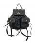 matin kim（マーティン・キム）の古着「DOUBLE QUILTING BACKPACK バックパック」｜ブラック