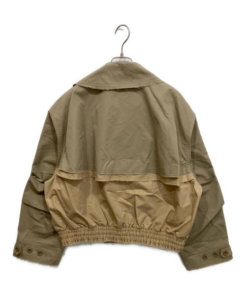 etsinta（エシンタ）etsinta (エシンタ) リメイクショートトレンチコート ベージュ サイズ:ONEの古着・服飾アイテム
