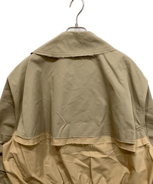 etsinta（エシンタ）etsinta (エシンタ) リメイクショートトレンチコート ベージュ サイズ:ONEの古着・服飾アイテム