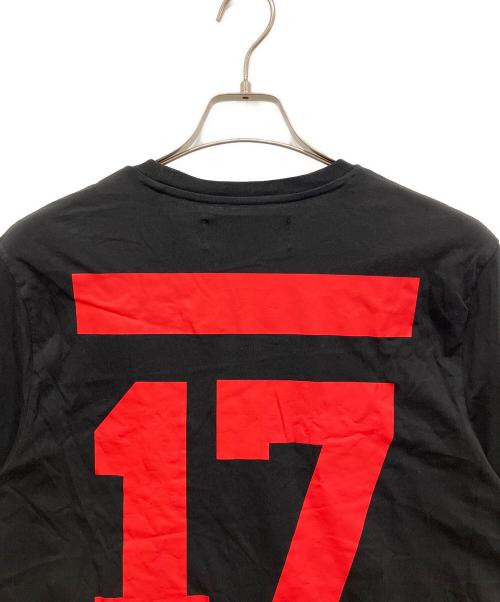 HYDROGEN（ハイドロゲン）HYDROGEN (ハイドロゲン) ホッケー LTD Tシャツ ピッツェリア TEE ブラック サイズ:Lの古着・服飾アイテム