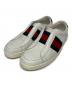 GUCCI（グッチ）の古着「シェリーライン スリッポン シューズ」｜ホワイト