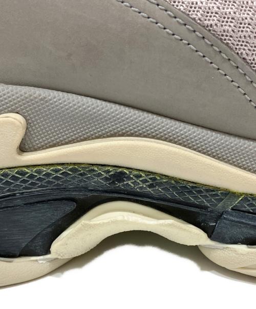 BALENCIAGA（バレンシアガ）BALENCIAGA (バレンシアガ) 18AW TRIPLE S GreyNeo ダッドスニーカー グレー×イエロー サイズ:29の古着・服飾アイテム