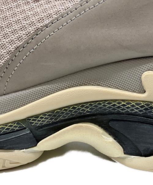 BALENCIAGA（バレンシアガ）BALENCIAGA (バレンシアガ) 18AW TRIPLE S GreyNeo ダッドスニーカー グレー×イエロー サイズ:29の古着・服飾アイテム