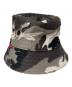 SUPREME（シュプリーム）の古着「25SS Layered Camo Crusher Snow Camo バケットハット」｜グレー