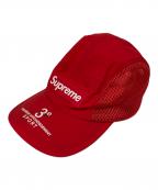 SUPREMEシュプリーム）の古着「24SS Mesh Side Panel Camp Cap キャップ」｜レッド