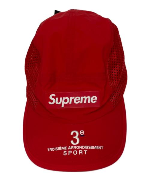 SUPREME（シュプリーム）SUPREME (シュプリーム) 24SS Mesh Side Panel Camp Cap キャップ レッドの古着・服飾アイテム