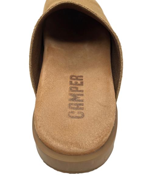 CAMPER（カンペール）CAMPER (カンペール) Brutus Sandal サボサンダル ベージュ サイズ:35の古着・服飾アイテム