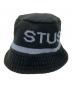 stussy（ステューシー）の古着「Jacquard Knit Bucket Hat」｜ブラック