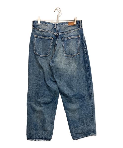 sanca（サンカ）Sanca (サンカ) ５Pワイドデニムパンツ ブルー サイズ:2の古着・服飾アイテム
