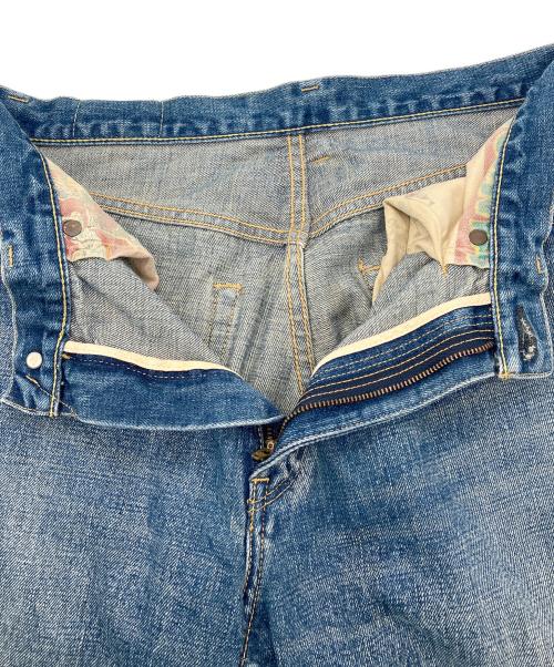 sanca（サンカ）Sanca (サンカ) ５Pワイドデニムパンツ ブルー サイズ:2の古着・服飾アイテム