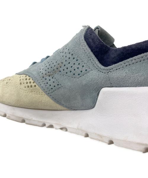 NEW BALANCE（ニューバランス）NEW BALANCE (ニューバランス) スニーカー ブルー×ベージュ サイズ:27の古着・服飾アイテム