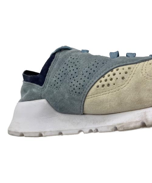 NEW BALANCE（ニューバランス）NEW BALANCE (ニューバランス) スニーカー ブルー×ベージュ サイズ:27の古着・服飾アイテム