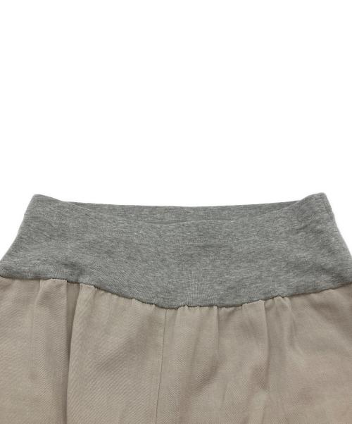BEARDSLEY（ビアズリー）BEARDSLEY (ビアズリー) マルチウエストリブパンツ グレー×ベージュ サイズ:1の古着・服飾アイテム