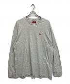 SUPREMEシュプリーム）の古着「25AW Small Box L/S Tee」｜ライトグレー
