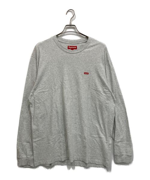 SUPREME（シュプリーム）Supreme (シュプリーム) 25AW Small Box L/S Tee ライトグレー サイズ:Lの古着・服飾アイテム
