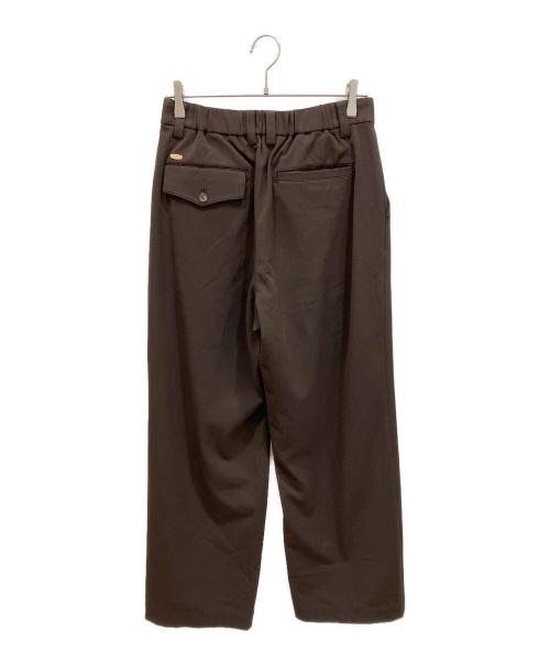 taupe（トープ）taupe (トープ) 80's Wide CORE Slacks スラックス ブラウン サイズ:1の古着・服飾アイテム