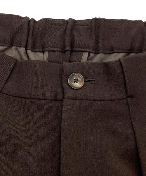 taupe（トープ）taupe (トープ) 80's Wide CORE Slacks スラックス ブラウン サイズ:1の古着・服飾アイテム