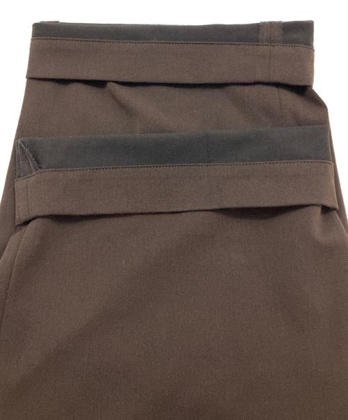 taupe（トープ）taupe (トープ) 80's Wide CORE Slacks スラックス ブラウン サイズ:1の古着・服飾アイテム