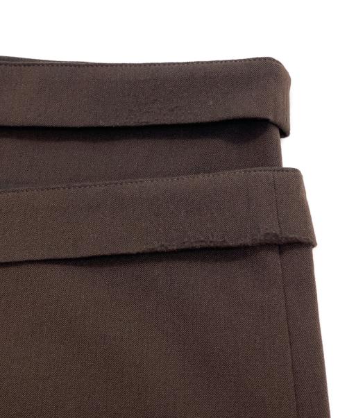 taupe（トープ）taupe (トープ) 80's Wide CORE Slacks スラックス ブラウン サイズ:1の古着・服飾アイテム
