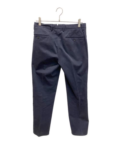 INCOTEX（インコテックス）INCOTEX (インコテックス) SLIM FIT タックパンツ ネイビー サイズ:44の古着・服飾アイテム