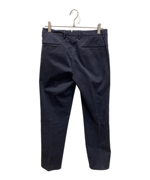 INCOTEX（インコテックス）INCOTEX (インコテックス) SLIM FIT タックパンツ ネイビー サイズ:44の古着・服飾アイテム