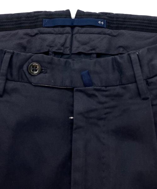 INCOTEX（インコテックス）INCOTEX (インコテックス) SLIM FIT タックパンツ ネイビー サイズ:44の古着・服飾アイテム