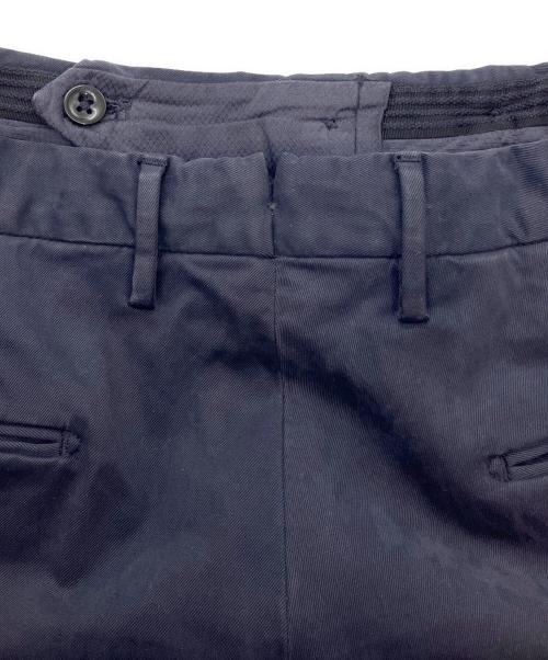 INCOTEX（インコテックス）INCOTEX (インコテックス) SLIM FIT タックパンツ ネイビー サイズ:44の古着・服飾アイテム